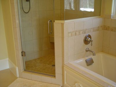 cedras glassshower tub