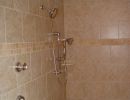 long big tile shower