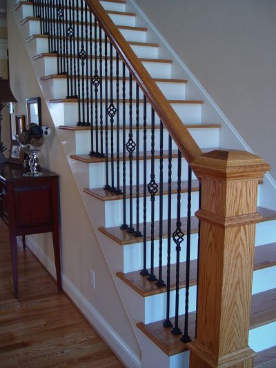 ltf iron picket stairs