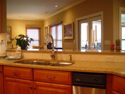 bel kitchen sink view