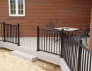 bar rear deck composite with al rail