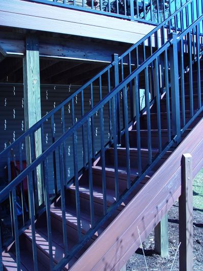 tynd deck stairs rail