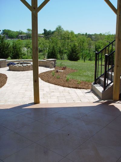 vike concrete patio