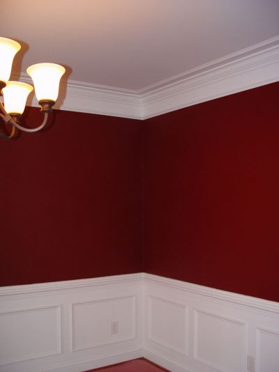 dlzo dinin room wainscotting chair crown